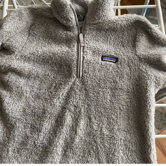 Patagonia Women’s Los Gatos Gray quarter zip fleece small jacket coat sweater - Picture 6 of 6